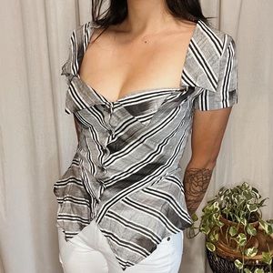 Vivienne Westwood Anglomania Corset Style Top